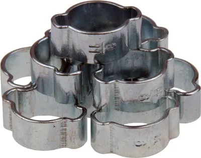 Produktbild von Zweiohrschellen Schlauchschellen 2-Ohr Schlauchklemmen 8-11 mm (3/8“) 10-tlg.