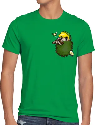 Produktbild von A.N.T. Link Brusttasche Herren T-Shirt wild the breath of snes