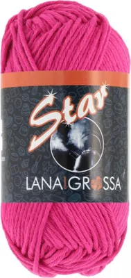 Produktbild von Lana Grossa STAR 50 g klassisches Topflappengarn 100 % Baumwolle 90 m Farbe 070 - Pink