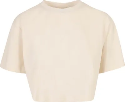 Produktbild von Urban Classics Ladies - Short Oversized Top whitesand - XL