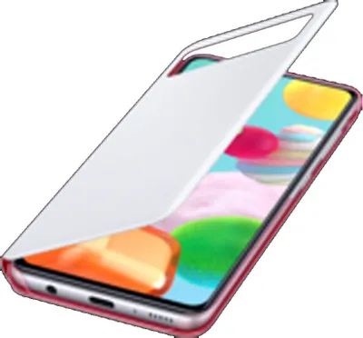Produktbild von Samsung Galaxy A41 Hlle - Kunststoff - Samsung Klapphlle - Wei