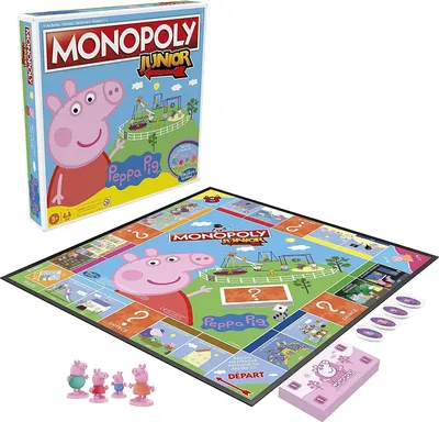 Image de Jeu de plateau Monopoly Junior Peppa Pig