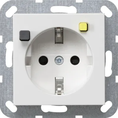 Produktbild von GIRA 2677 03 - Typ F - Weiß - 230 V - 16 A - 50 - 60 - -25 - 40 °C