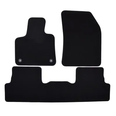 Obrázok produktu pre J&J Automotive | PREMIUM BLACK autokoberce velúrové pre Peugeot 3008 2017-vyššie 4ks