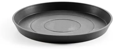 Image de Ecopots Soucoupes rondes 50 pour pots de fleurs - L 44,5 cm x l 44,5 cm x H 3,5 cm - Intérieur et extérieur