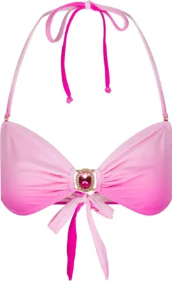 Produktbild von Moda Minx Bikini-Top Club Tropicana mit funkelndem Glitzerstein Pink Lady XS