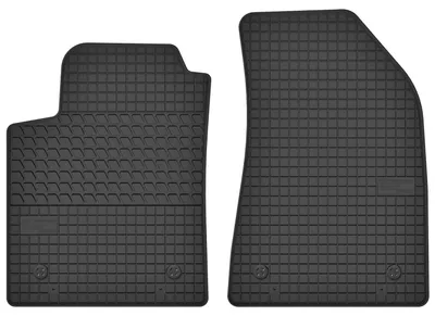 Image de Tapis avant caoutchouc noir pour Fiat Bravo II 2007-2012