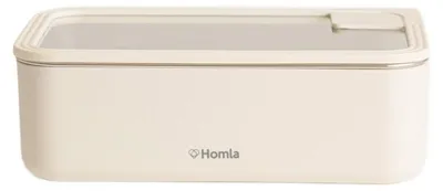 Obrázek produktu pro Homla, obědová krabička z nerezové oceli, krémová barva, objem 1400 ml