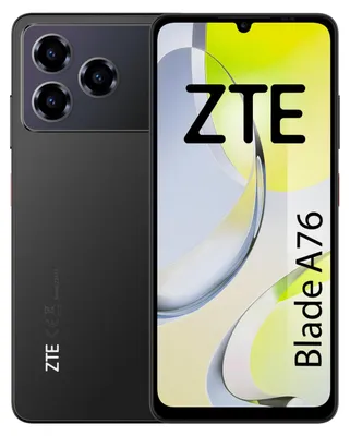 Zdjęcie produktu dla ZTE Blade A76, 17,1 cm (6.75"), 4 GB, 128 GB, 50 MP, Android 15, Czarny