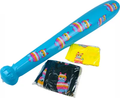 Produktbild von Aufblaskeule Lama 90 cm Farben zufällig Sortiert