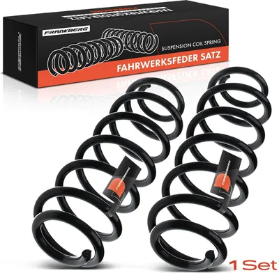Immagine prodotto di Frankberg 2x molla sospensione asse posteriore per Audi A3 8L1 1.6L 1.8L 1.9L 1996-2003