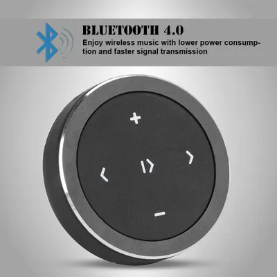 Zdjęcie produktu dla Samochodowy kontroler Bluetooth Kierownica Bluetooth 4.0 Zdalne sterowanie multimediami Tablet z telefonem komórkowym