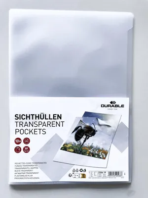 Obrázok produktu pre DURABLE A4 priehľadné vrecko 10 ks