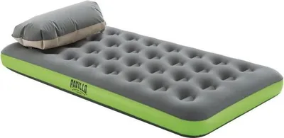 Image de Matelas Gonflable Camping, 1 Place, 188 x 99 x 22 cm, Sac de Gonflage Inclus, Pavillo Roll & Relax