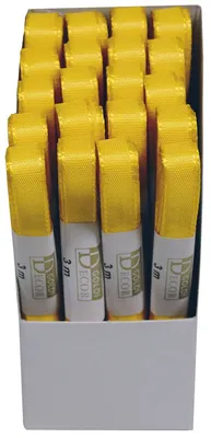 Produktbild von Taftband Basic, 5 mm x 3 m, gelb