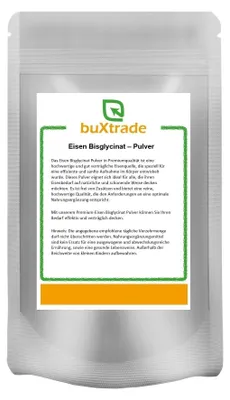 Produktbild von 5 kg Eisenbisglycinat | Bisglycinat | Pulver | Eisen