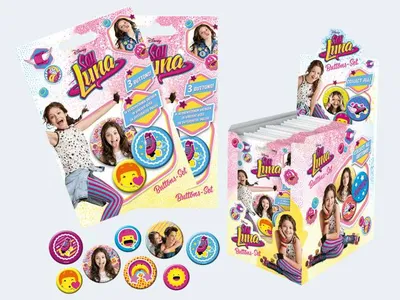 Produktbild von Soy Luna 3 Buttons sort