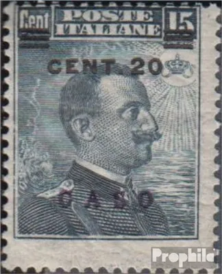 Produktbild von Briefmarken Ägäische Inseln 1912 Mi 10II postfrisch Aufdruckausgabe Caso