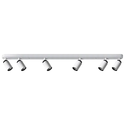 Produktbild von Sechsfach Decken-Spotleuchte MALGA 6 DUO IP20 6×GU10 220–240 V weiß-schwarz