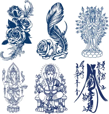 Produktbild von Tattoo-Aufkleber können 1 bis 2 Wochen halten, Aufkleber-Tattoo-Aufkleber, wasserfest, temporäre Aufkleber für Kinder, Erwachsene und Männer