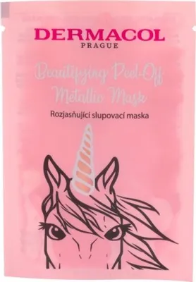 Immagine prodotto di Maschera metallizzata Peel-off illuminante Maschera viso per donne 15 - Dermacol