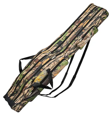 Obrázek produktu pro Rybařská taška se 3 přihrádkami, 150 cm, taška na rybářské příslušenství pro organizaci