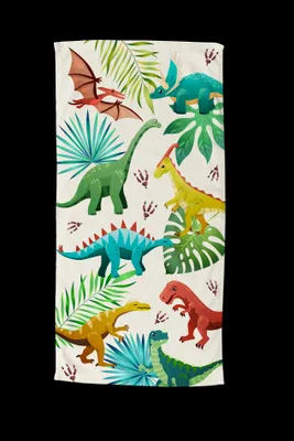 Produktbild von Beach towel Good Morning 75x150 cm - dinosaurs