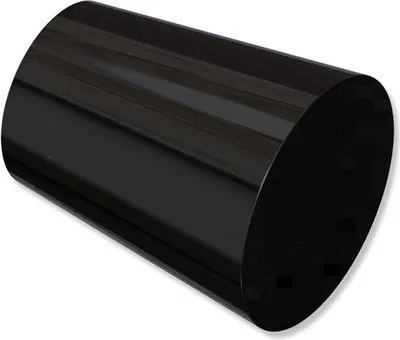 Produktbild von Interdeco Endstücke Konus für Gardinenstangen 20 mm Ø, Schwarz, Modell Sitra (Packung 2 Stück)