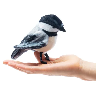 Produktbild von Folkmanis 2787 Fingerpuppe Meise