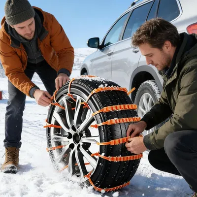 Productafbeelding van Winterveiligheidskabels voor sneeuw, 10 stuks