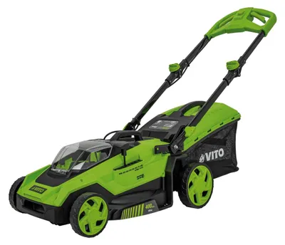 Image de Tondeuse à gazon sans fil 40V Brushless Coupe 40cm Bac 40L Vendu Sans Batteries ni chargeur VITO