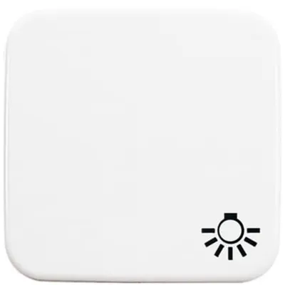 Imagen del producto de BJ Reflex SI, interruptor de luz, modelo 2520LI-214, color blanco alpino