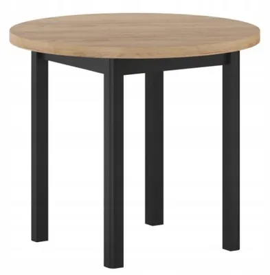 Zdjęcie produktu dla Stół do jadalni 80 x 80 cm kolor dąb złoty craft FURNITEX ST 24-FX