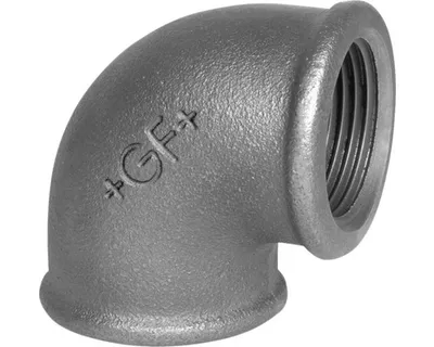 Productafbeelding van Georg Fischer bochtstuk, figuur 90, 6/4 inch, verzinkt, 1 stuk.