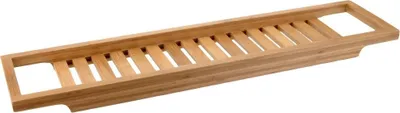Produktbild von Badewannenablage - Braun - Bambus - 64 x 15 cm