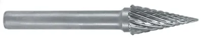 Hartmetallfräser M, spitze Kegelform, 1 Stück, 8 cm