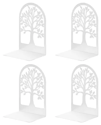 Image de Omgoods - Ensemble de supports de livres en métal - 2 paires de supports de livres pour le bureau et l'école