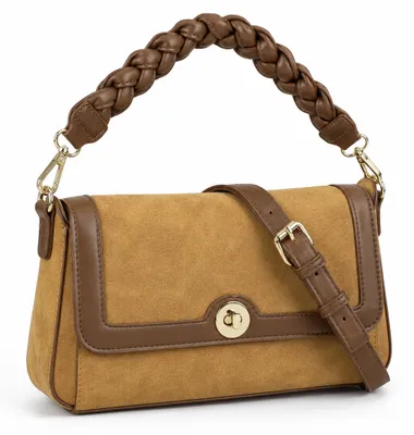Produktbild von Schultertasche Brown Elegante Schultertasche von collezione alessandro