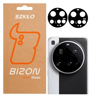 Produktbild von Gehärtetes Glas für die Kamera für Xiaomi 15 Ultra, Bizon Glass Silk Lens, 2 Stück