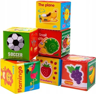 Obrázek produktu pro Edukační kostky 6ks, BocioLand