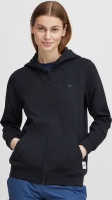 Produktbild von NORTH BEND NBTara Damen sportliche Sweatjacke Kapuzenjacke Hoodie atmungsaktiv und komfortabel mit Kapuze