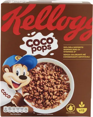 Produktbild von 10x Kellogg's Coco Pops 330gr RISETTI (Müsli)