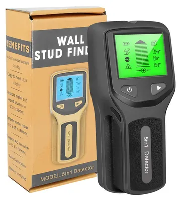 Productafbeelding van 5-in-1 Elektronische Wandscanner - HD LCD Scherm en Akoestische Waarschuwing