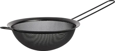 Obrázek produktu pro Kuchyňské sítko, průměr 20 cm, vyrobené z nerezové oceli, jemné sítko pro gurmány
