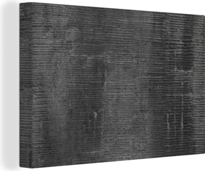 Produktbild von OneMillionCanvasses® - Leinwandbilder - 150x100 cm, Beton - Grau - Wand - Muster, Wandbilder Kunstdruck Wanddekoration - Foto auf Leinwand - Gemälde auf Holzrahmen