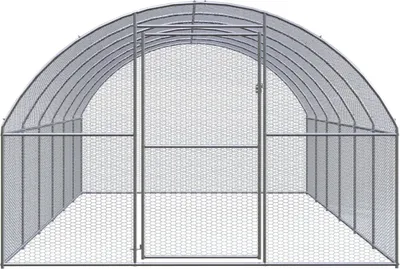 Obrázok produktu pre vidaXL Vonkajší kurník 3x6x2 m Pozinkovaná oceľ