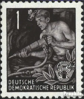 Produktbild von Briefmarken DDR 1953 Mi 362 postfrisch Fünfjahresplan (I)