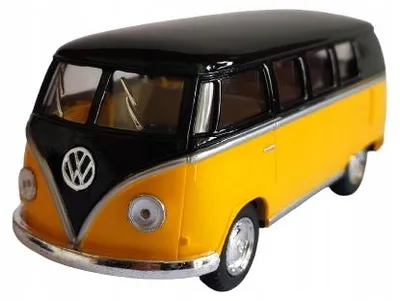 Obrázek produktu pro Kinsmart, model autobusu VW T1 z roku 1962, sběratelský model, měřítko 1:32