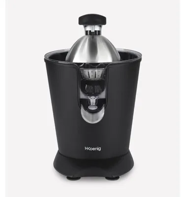 Immagine prodotto di Citrus press - HKoeNIG - AGR82 - Electric - 160 W - Quiet device - Matte black and stainless steel