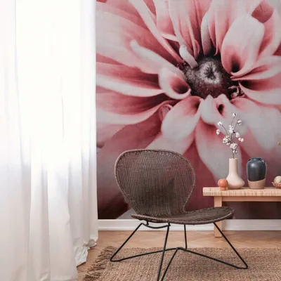 Produktbild von A.S. Creation Livingwalls Fototapete The Wall 382701 Eine Rolle Ein Motiv 3.71 x 2.80 m Floral Pink